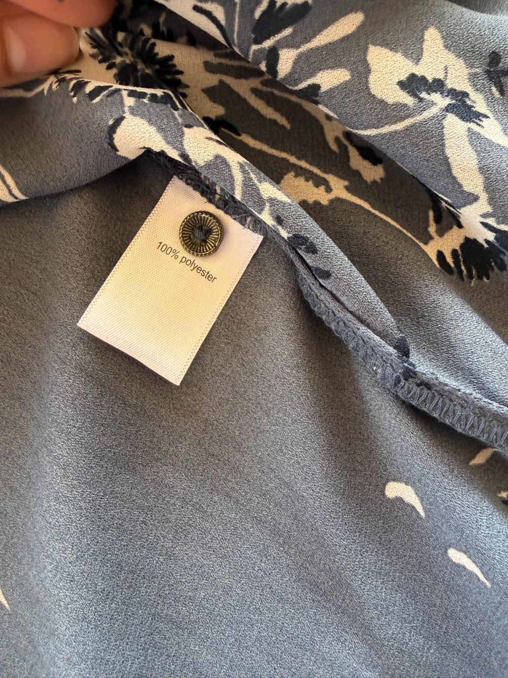 Maurices Delton Zipper Back Blouse - Picture 7 of 7